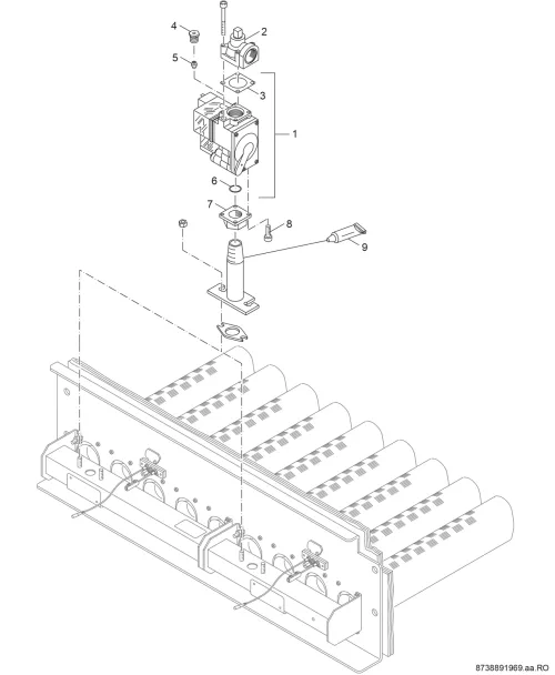 Gasarmatur BM762-12 Sieger