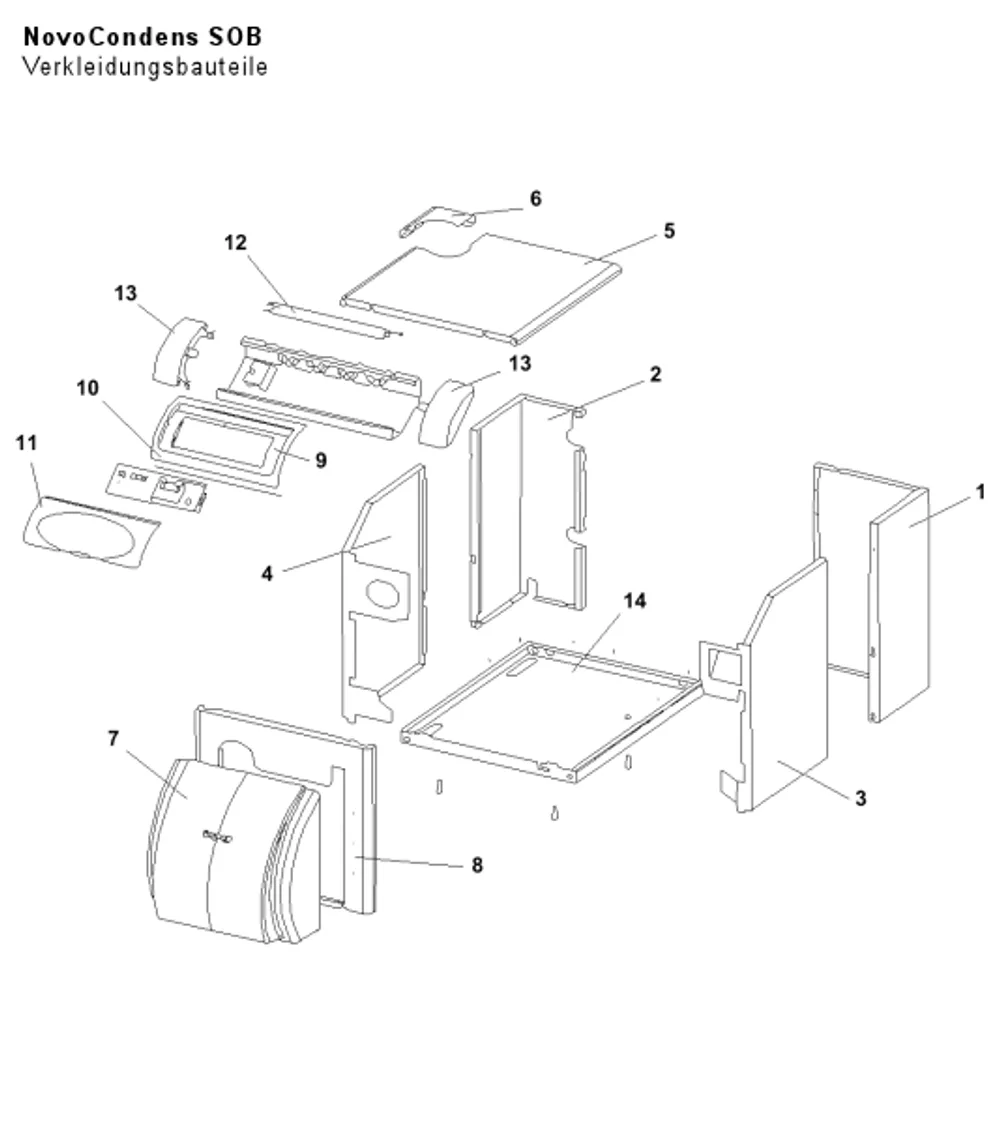 Verkleidungsbauteile