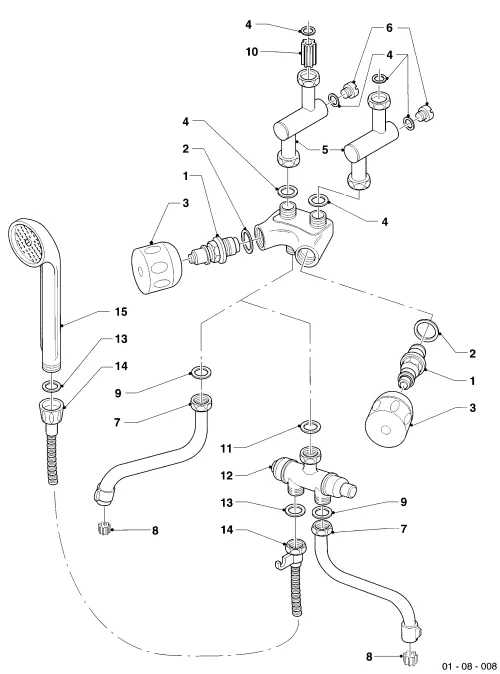 Hydraulikteile (Direktzapfung)