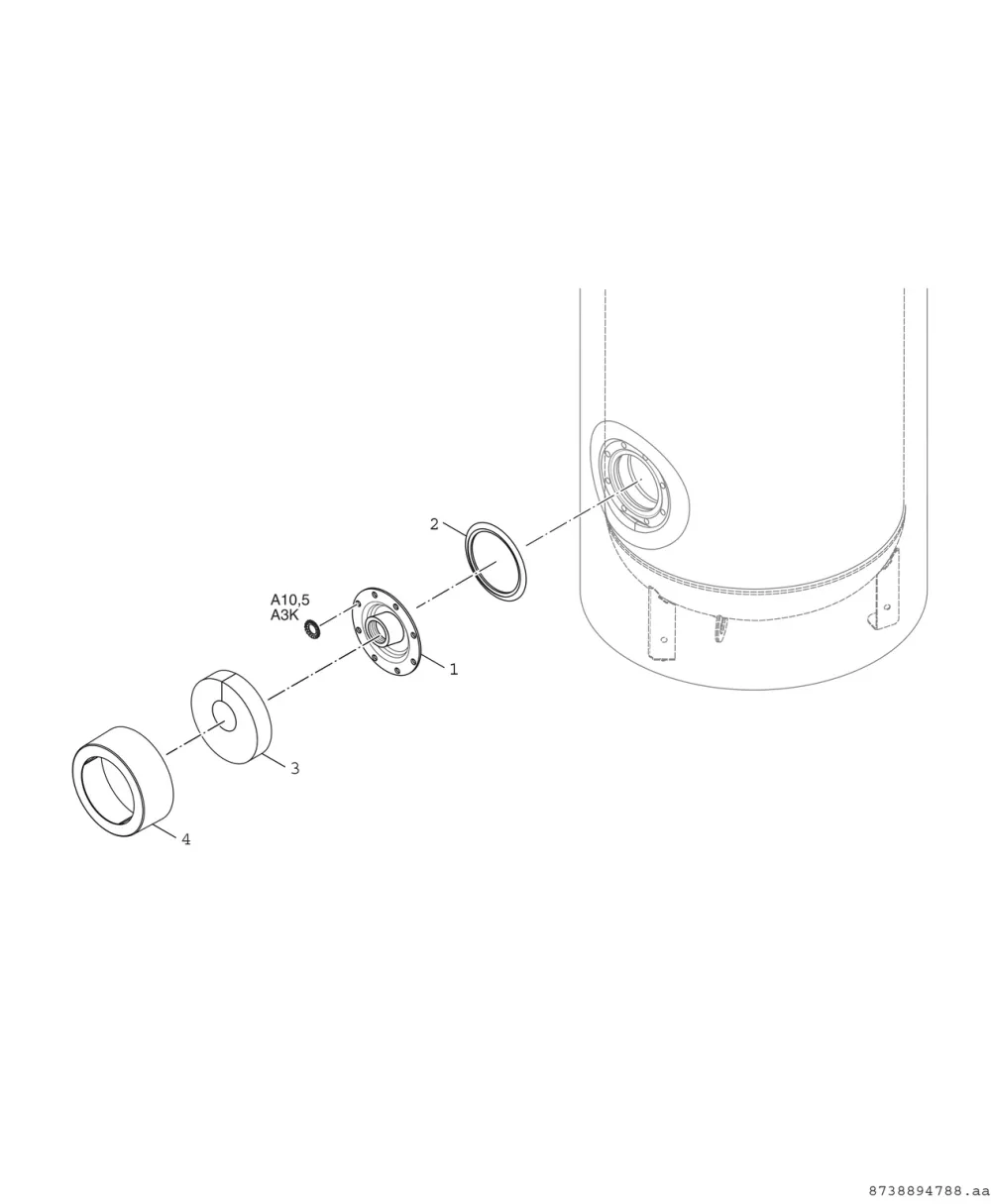 E-Heizer Anschluss Set 500-1000