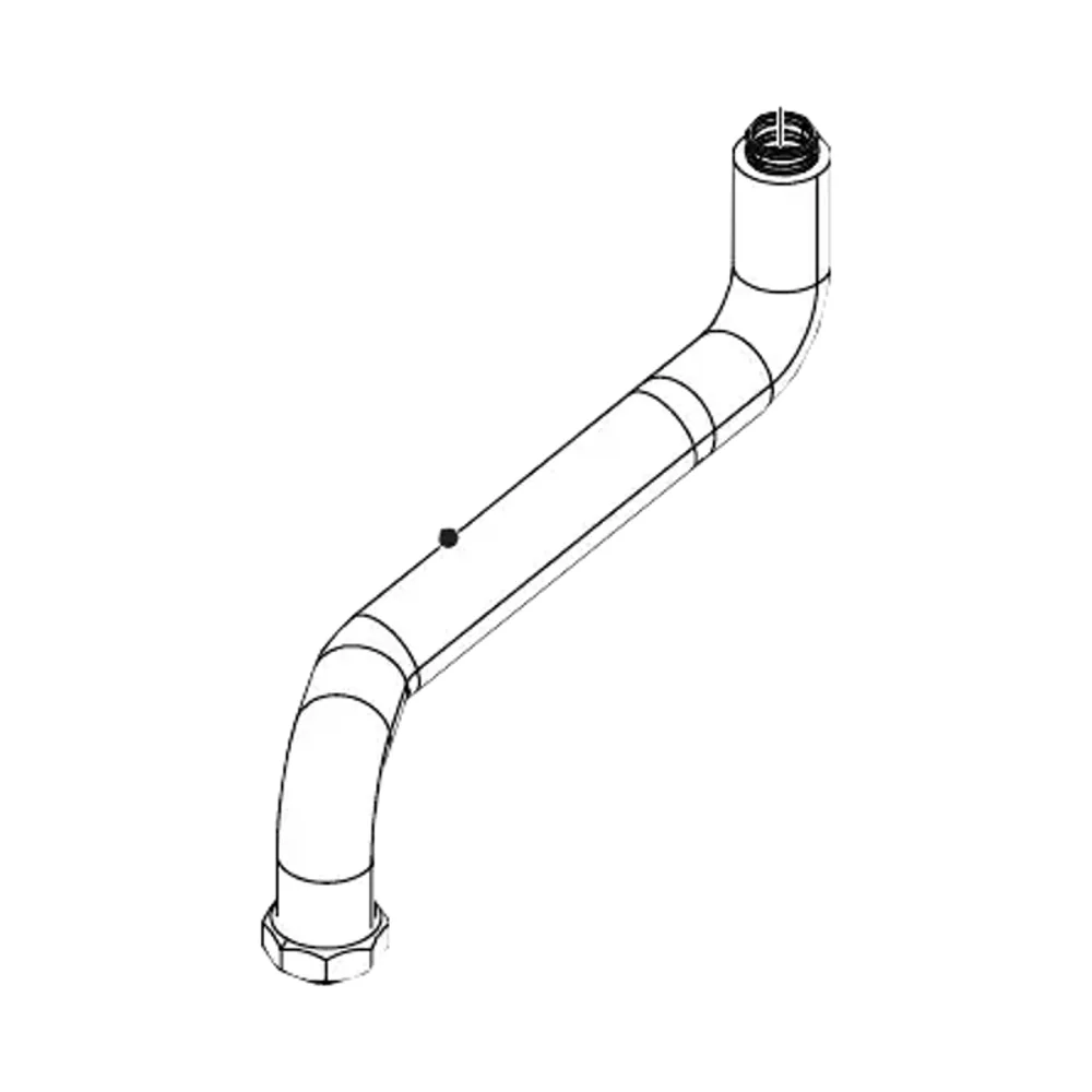 Vaillant Rohr, Ausgabestream VWS 52/8.1 IQ Vaillant-Nr. 8000045335 (Abbildung aus der Explosionszeichnung)