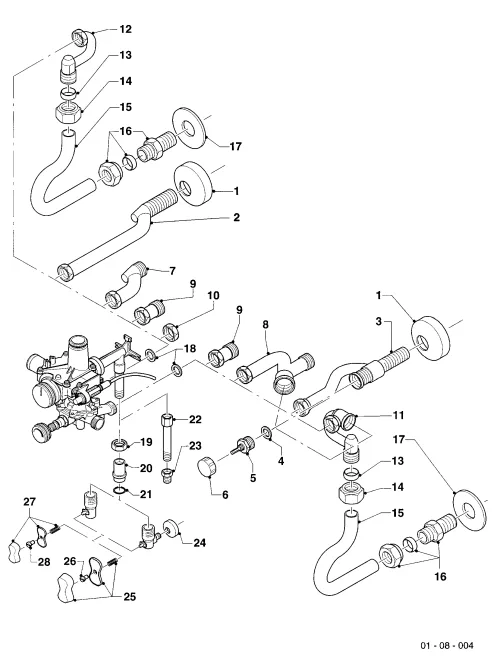Hydraulikteile (Anschlussteile)