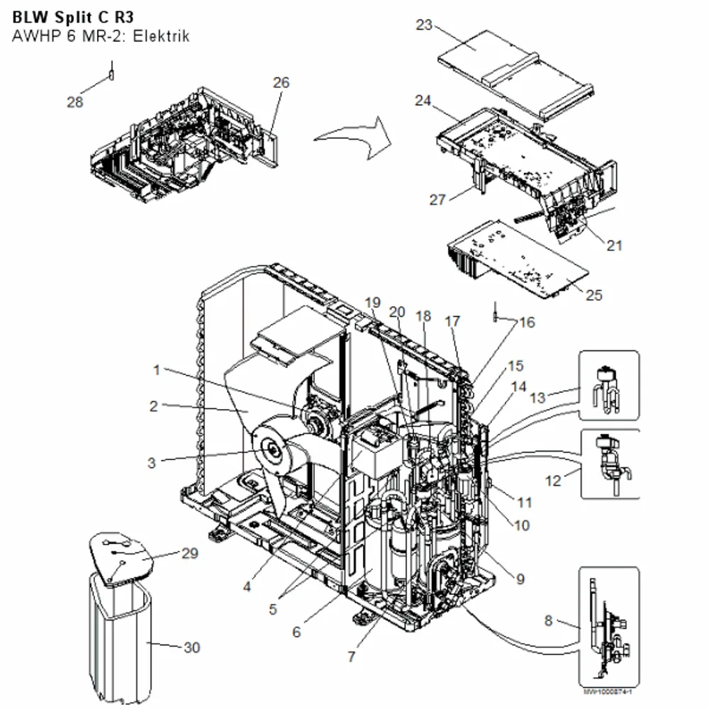AWHP 6 MR-2: Elektrik