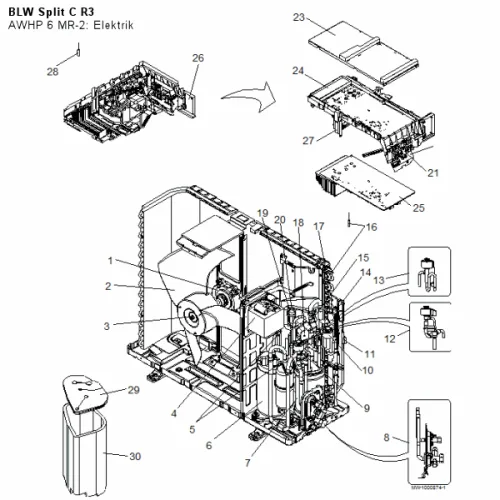 AWHP 6 MR-2: Elektrik