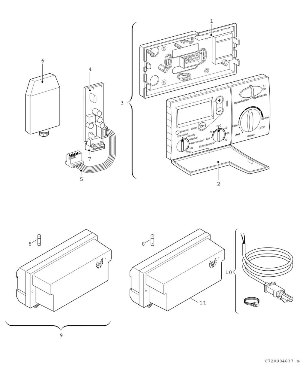 Einbau-Regelungs-Set 2HK