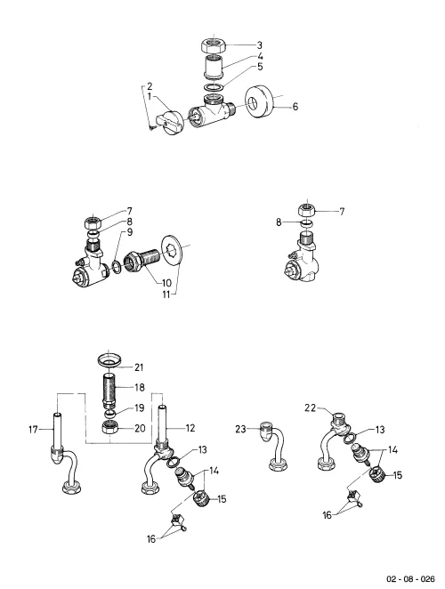 Hydraulikteile (Anschlussteile)
