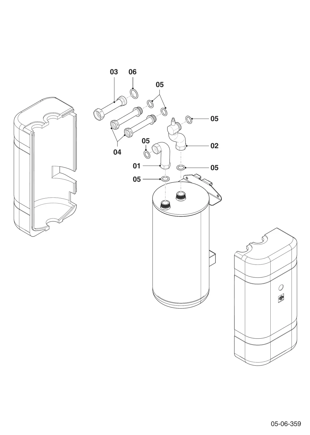 18L Pufferspeicher für uniTOWER