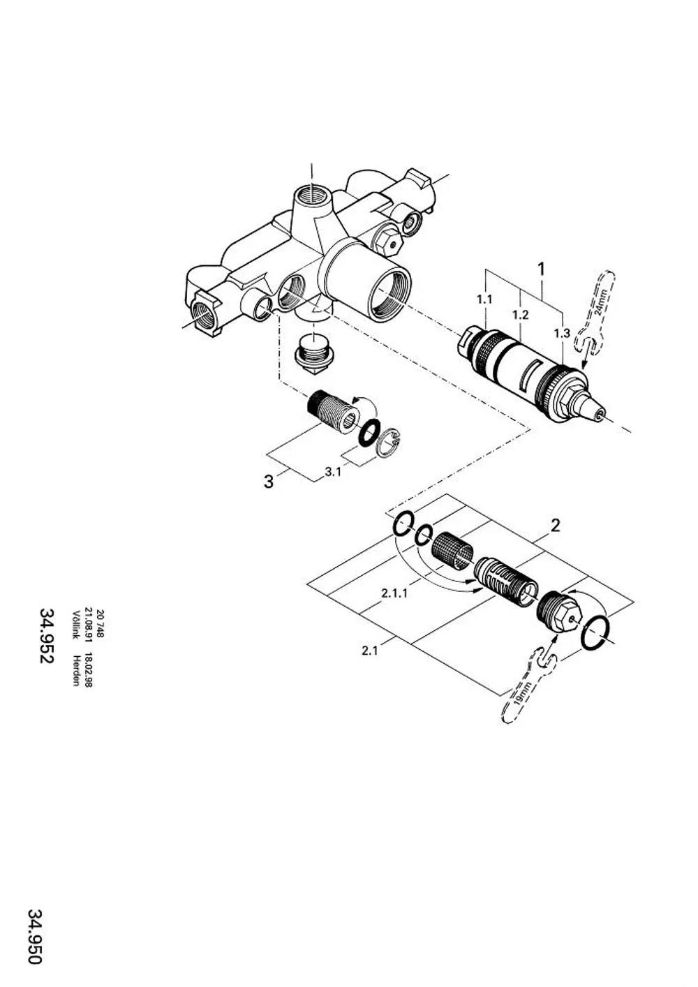 Ersatzteilliste 00157804