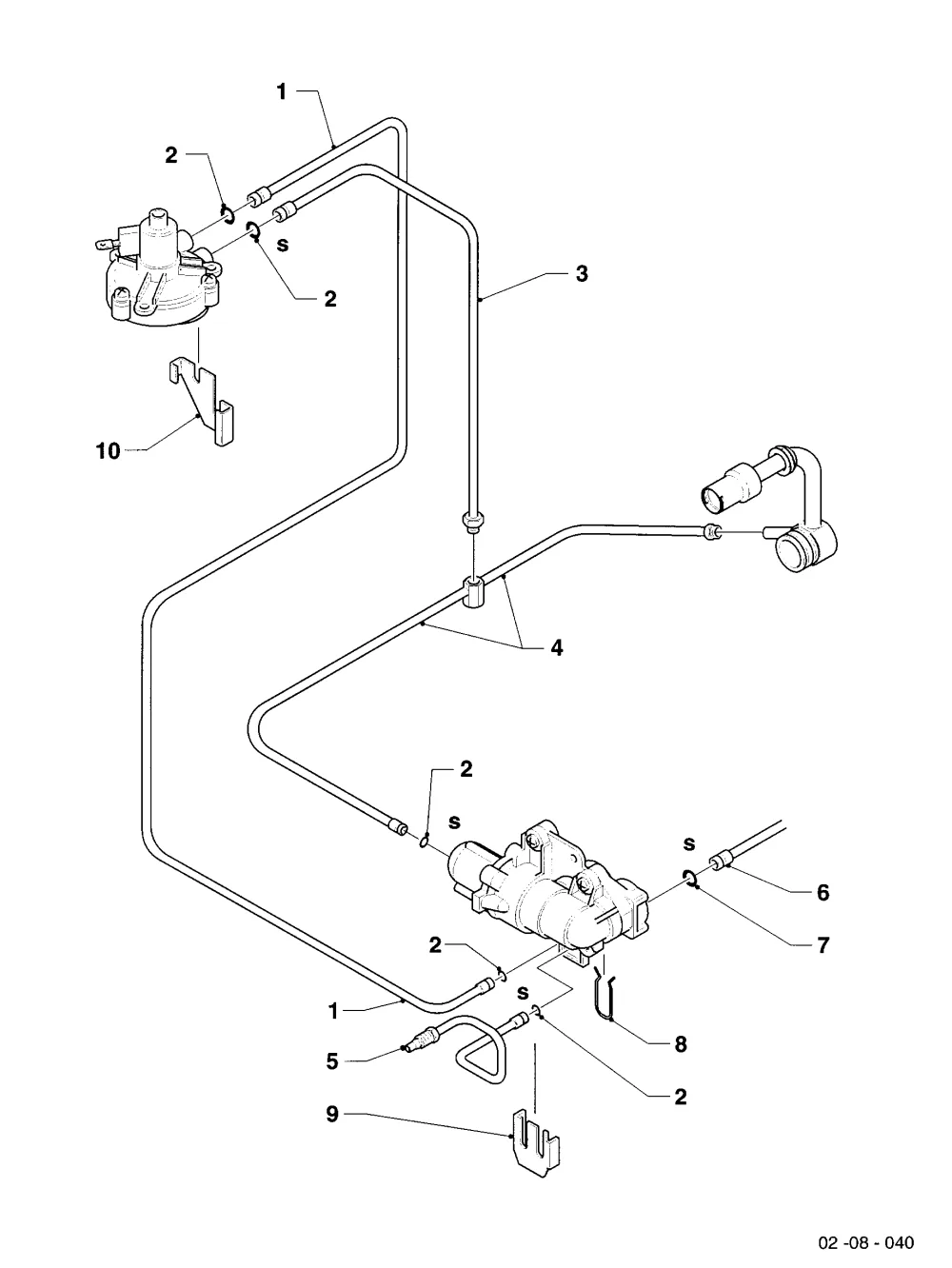 Hydraulikteile (Steuerleitungen)