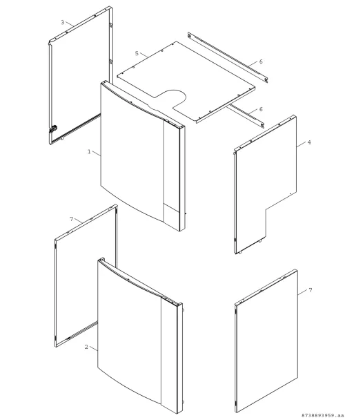 Verkleidung / Blechteile