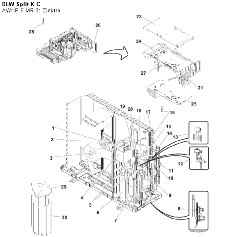AWHP 6 MR-3: Elektro