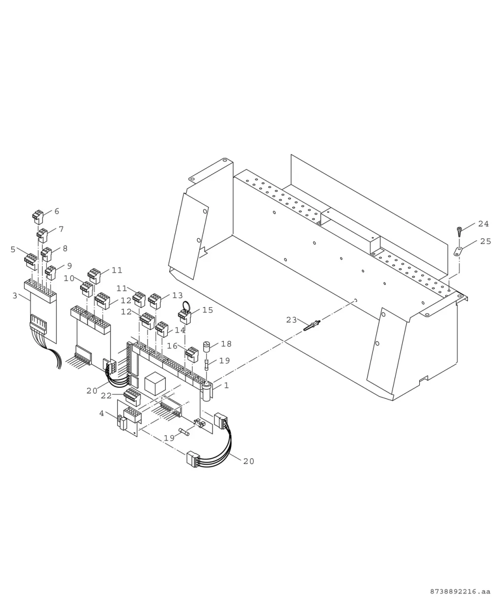 Einzelteile HS3003