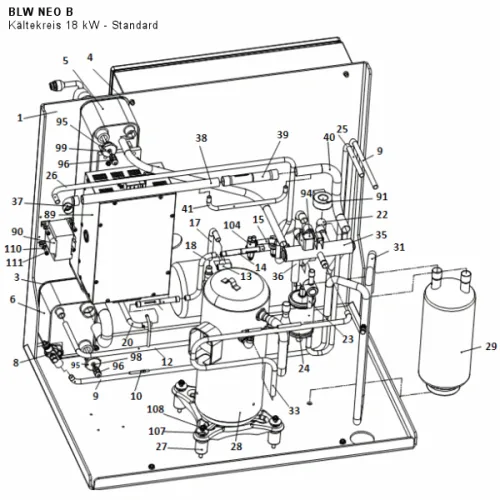 Kältekreis 18 kW - Standard