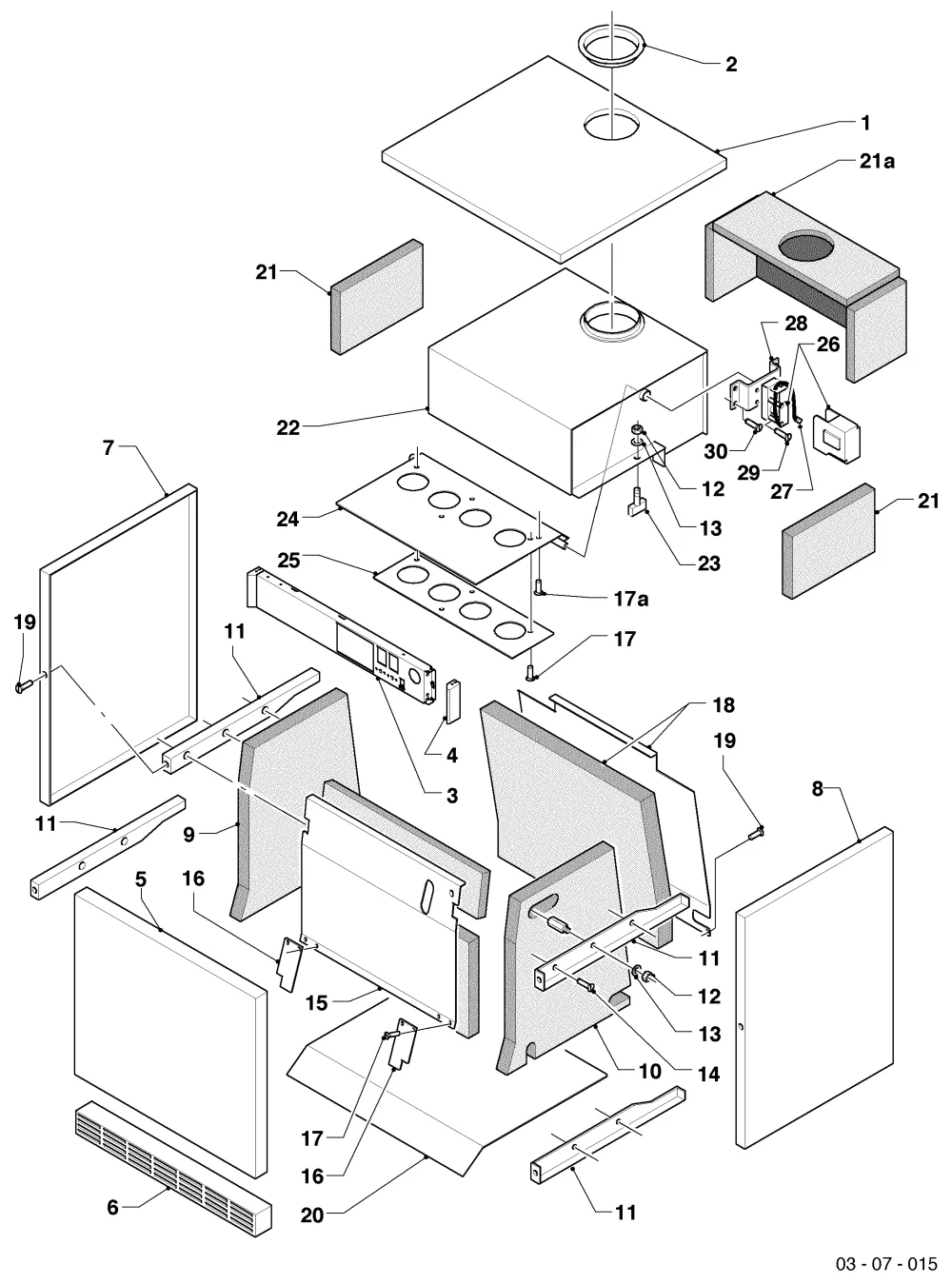 Verkleidungsteile