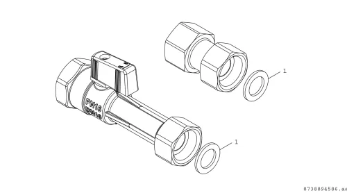 WW-Anschluss Set 1/2" AP
