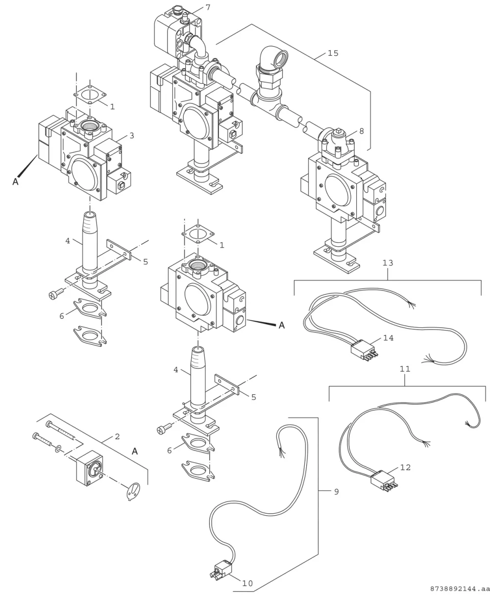 Armaturengruppe VR 4905C SG 93/94-V