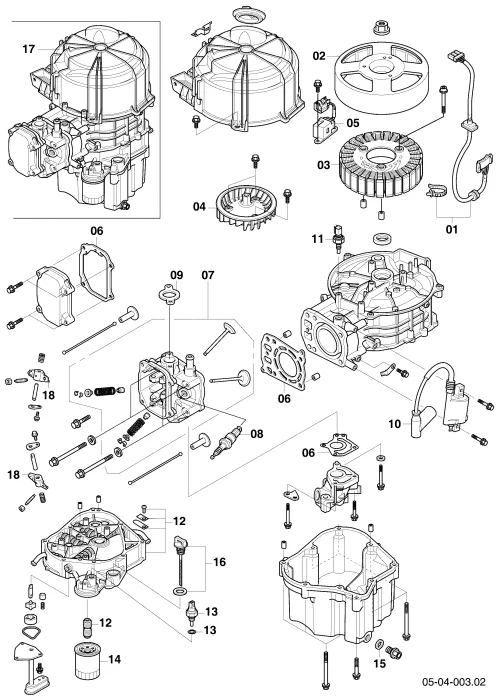 KWK-Modul Motorblock