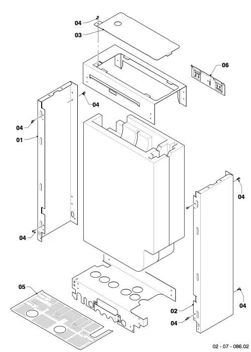 Verkleidungsteile (VIH)
