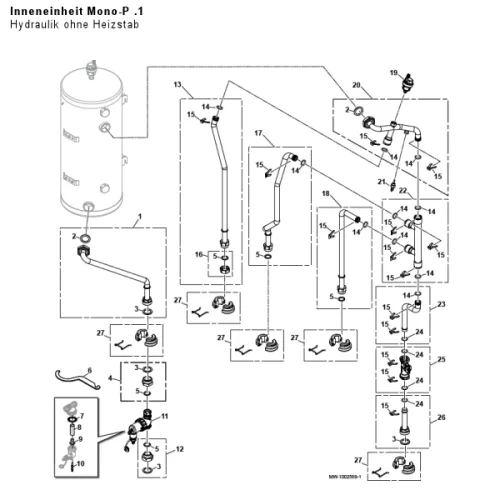 Hydraulik ohne Heizstab