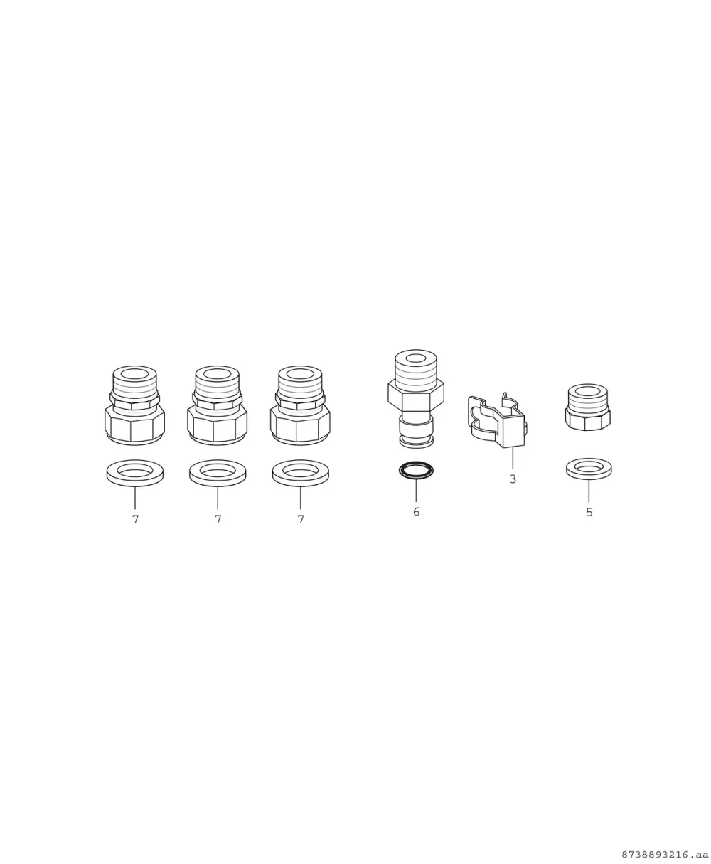 Anschlussnippel-Set