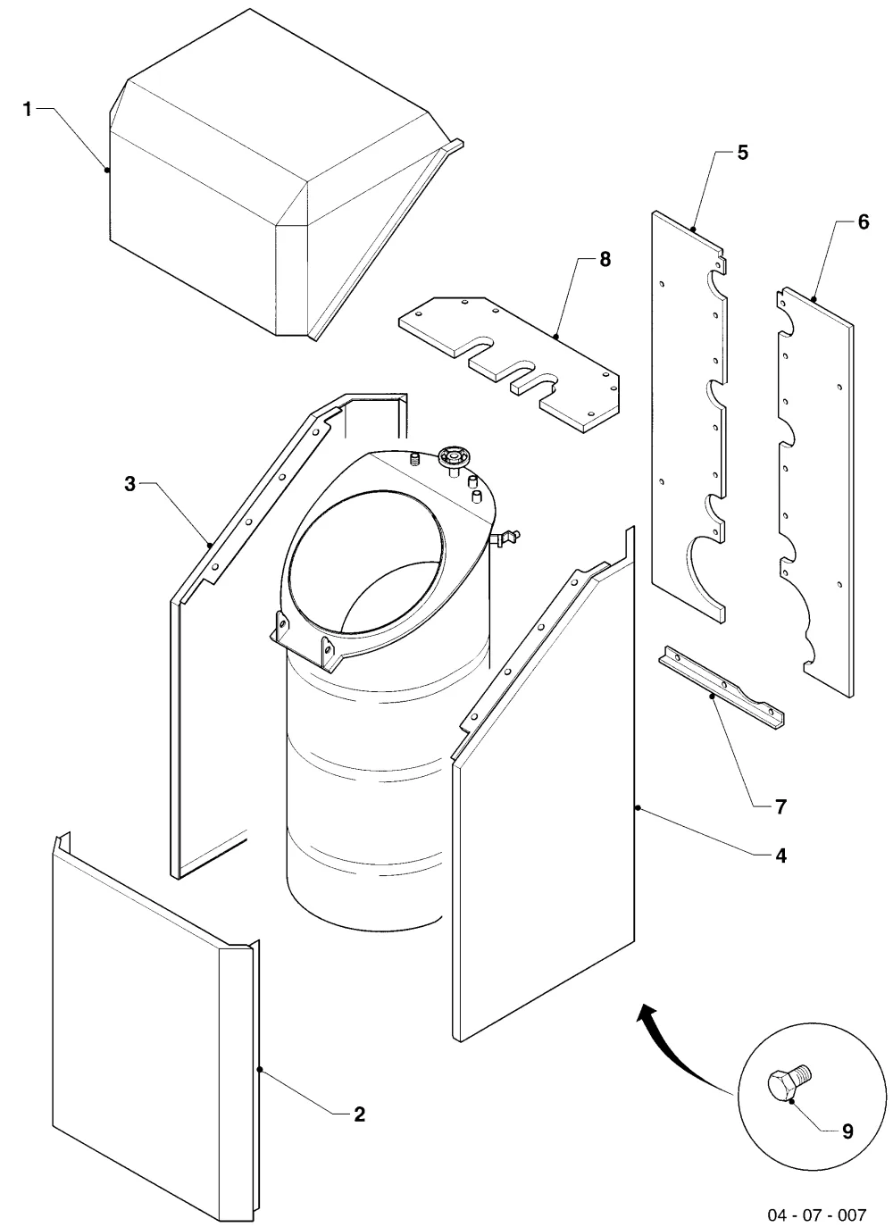 Verkleidungsteile