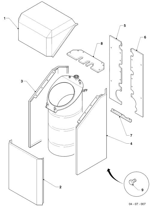 Verkleidungsteile