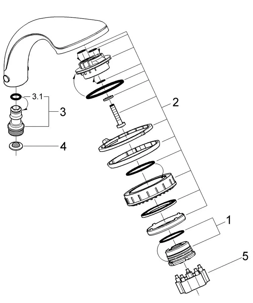 Ersatzteilliste 00153519