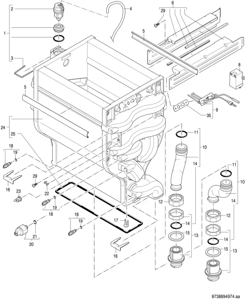 Wärmetauscher 50-100 kW