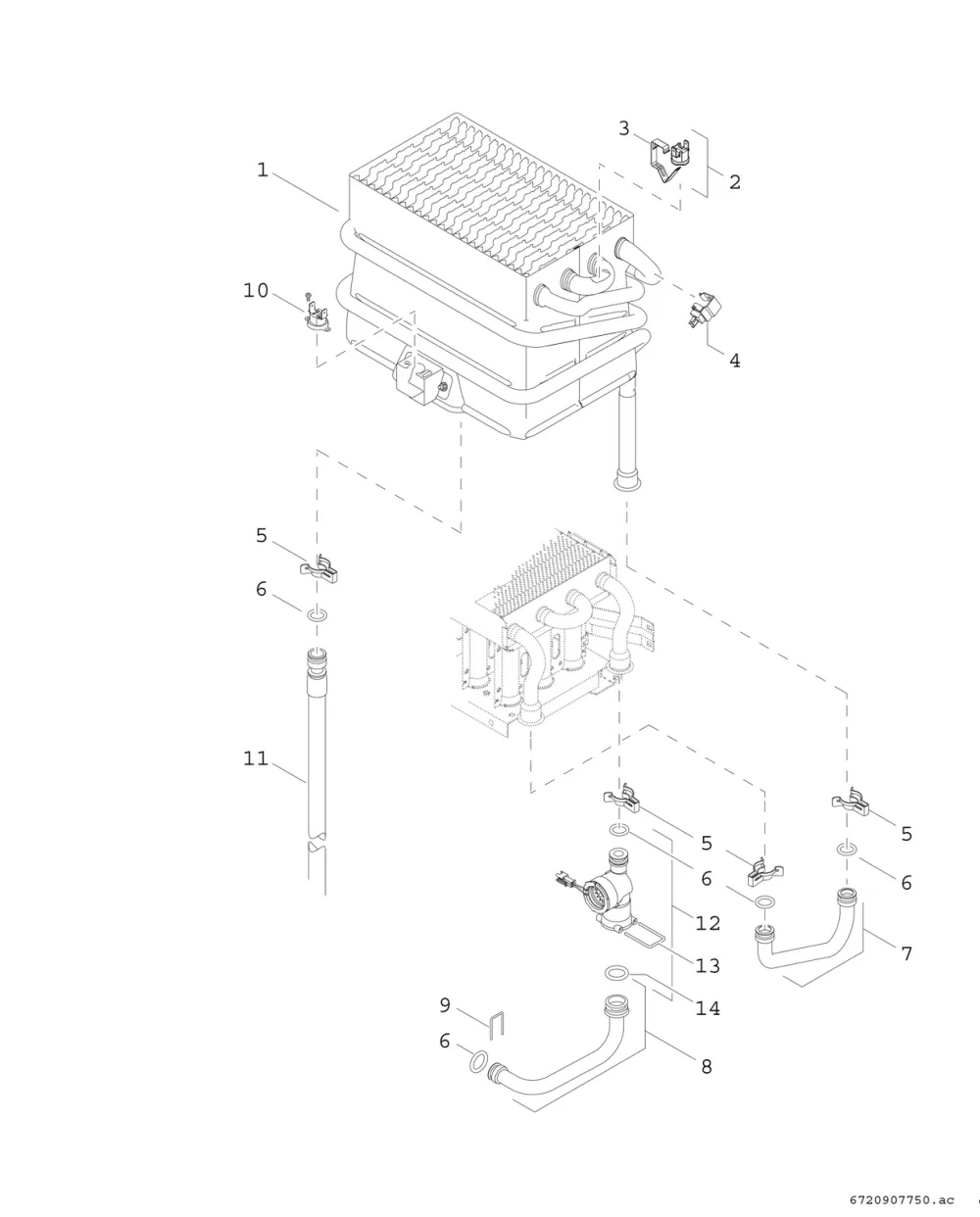 Innenkörper/Hydrogenerator