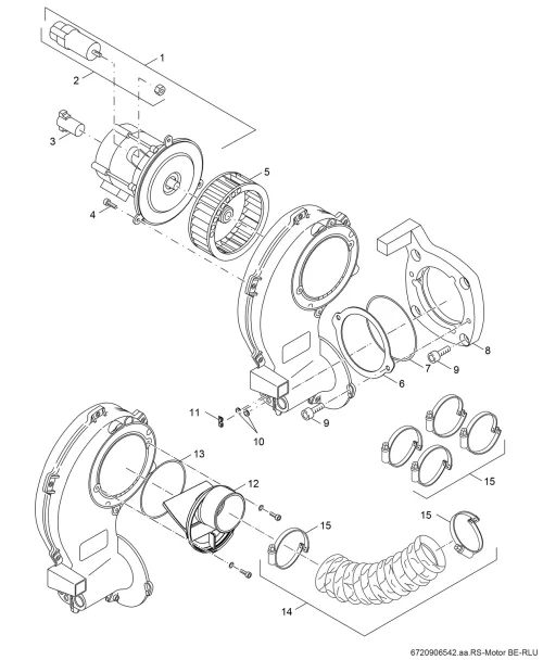 Motor BE RLU