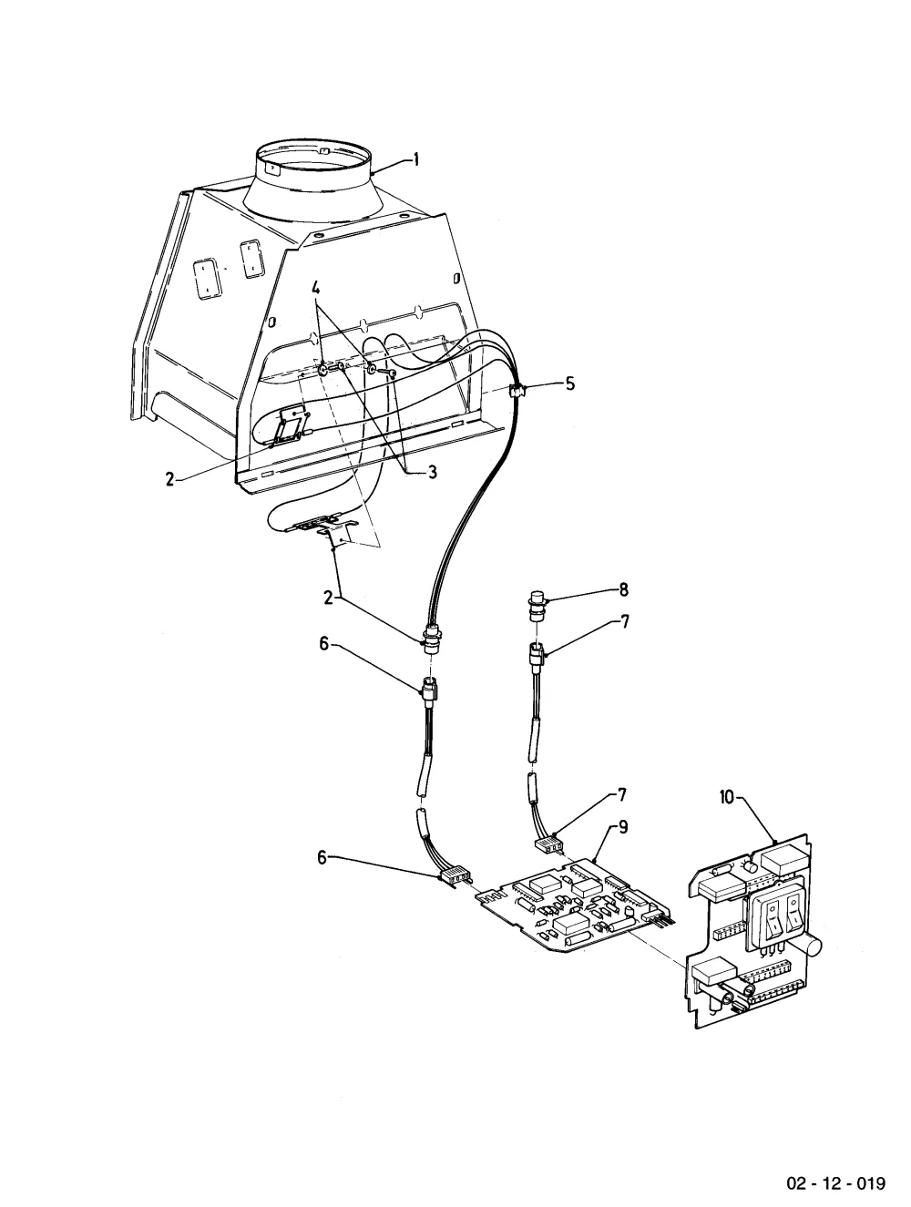 Schaltkasten (Abgassensor)