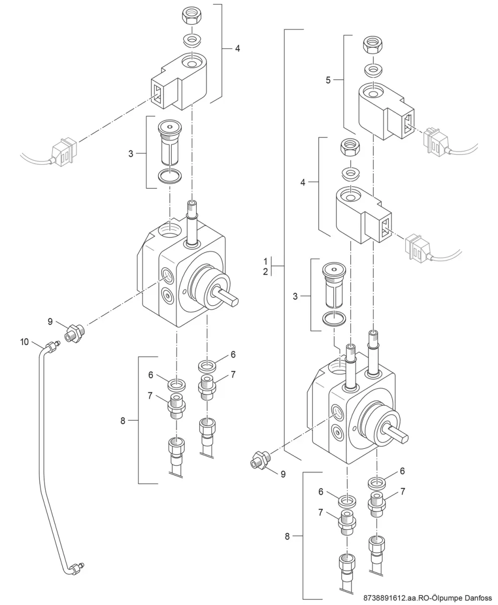 Ölpumpe Danfoss