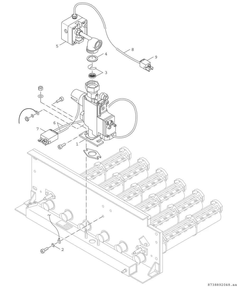 Gasarmatur CE423I