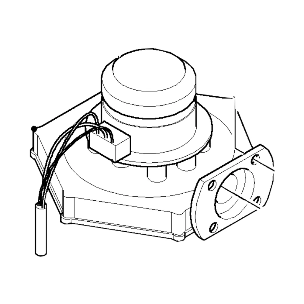Vaillant Gebläse VC 506 E | Ersatzteil 190193 (Abbildung aus der Explosionszeichnung)