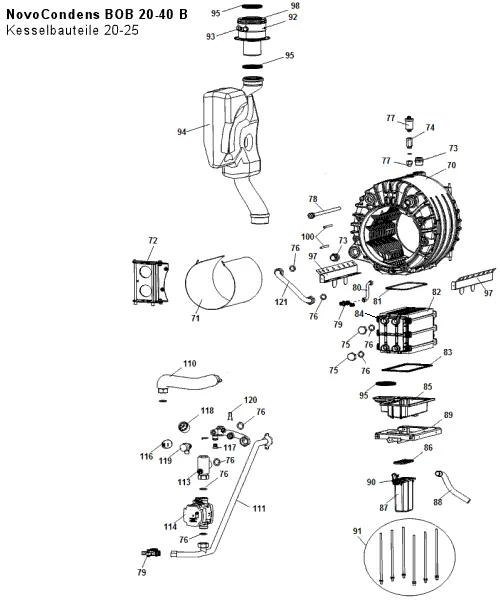 Kesselbauteile 20-25