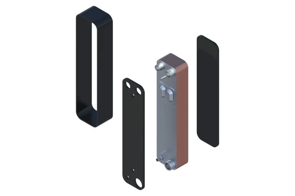 BOSCH Wärmetauscher Danfoss H62-EZU-36 | 8738216197