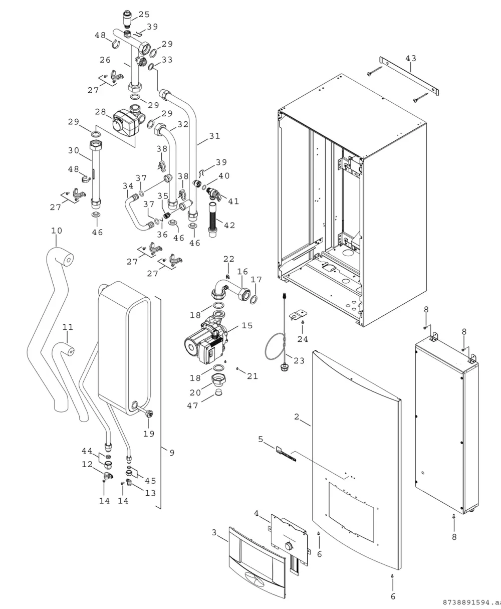 Hydraulikblock L Junkers