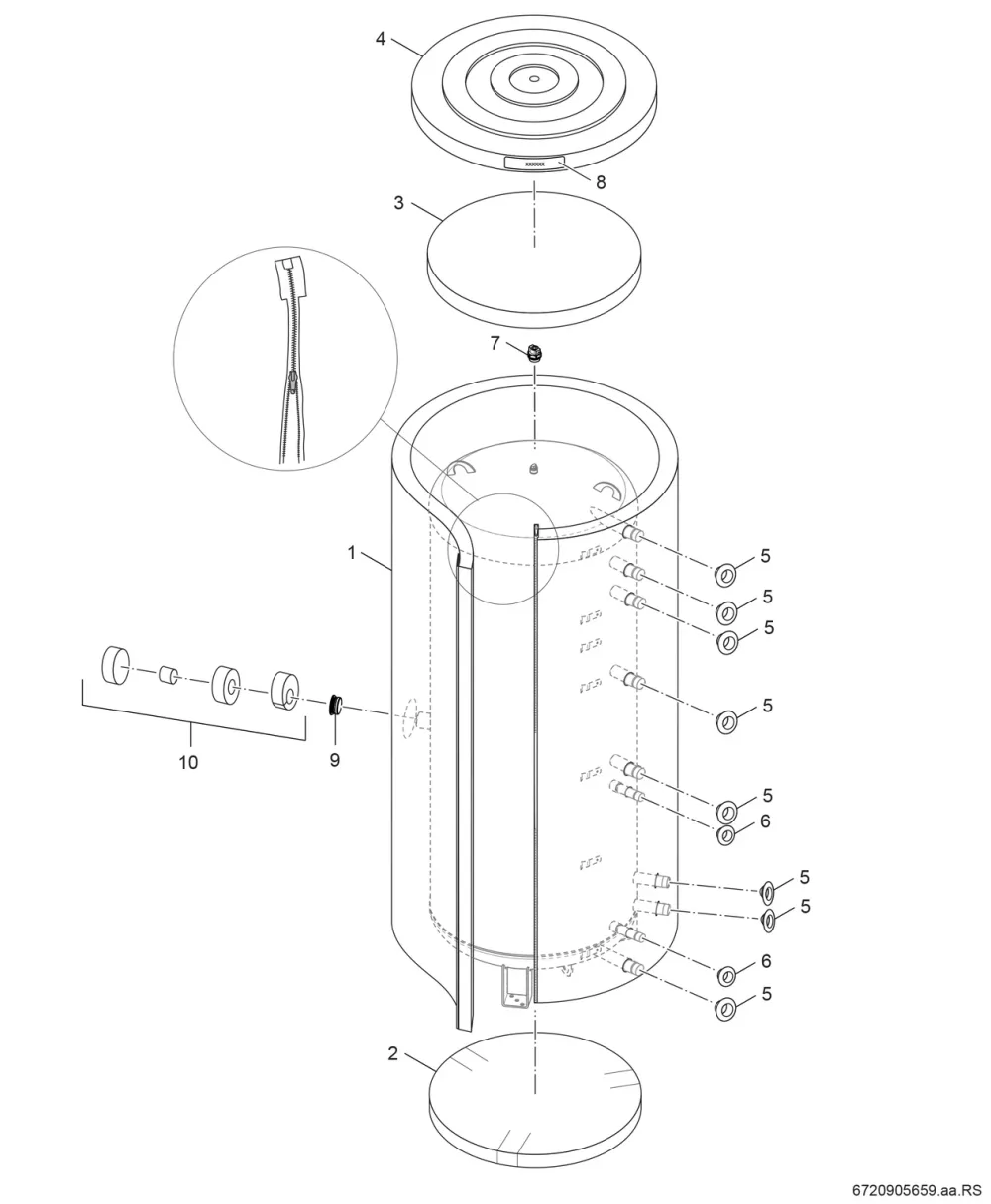 Isolierung 80mm