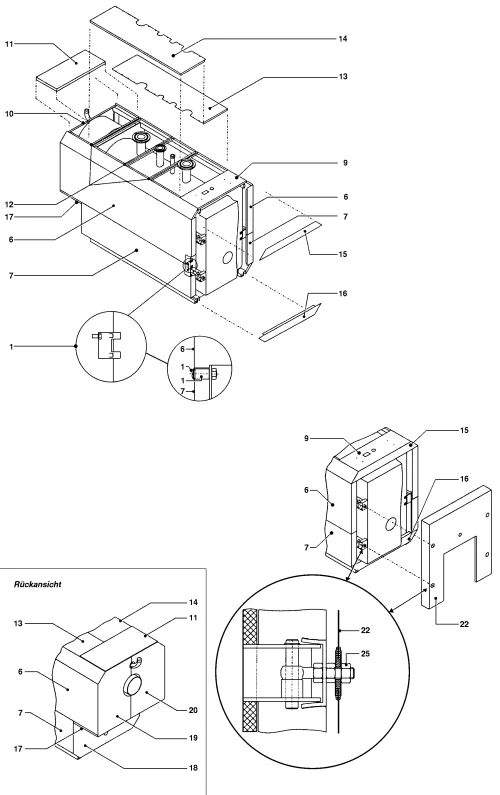 Verkleidungsteile