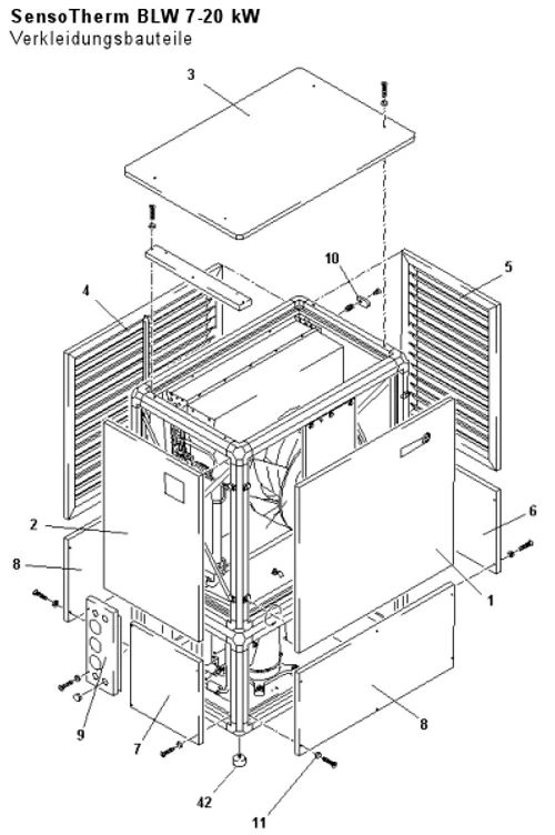 Verkleidungsbauteile