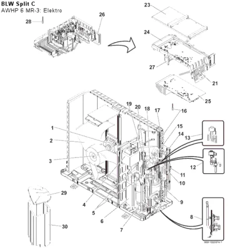 AWHP 6 MR-3: Elektro