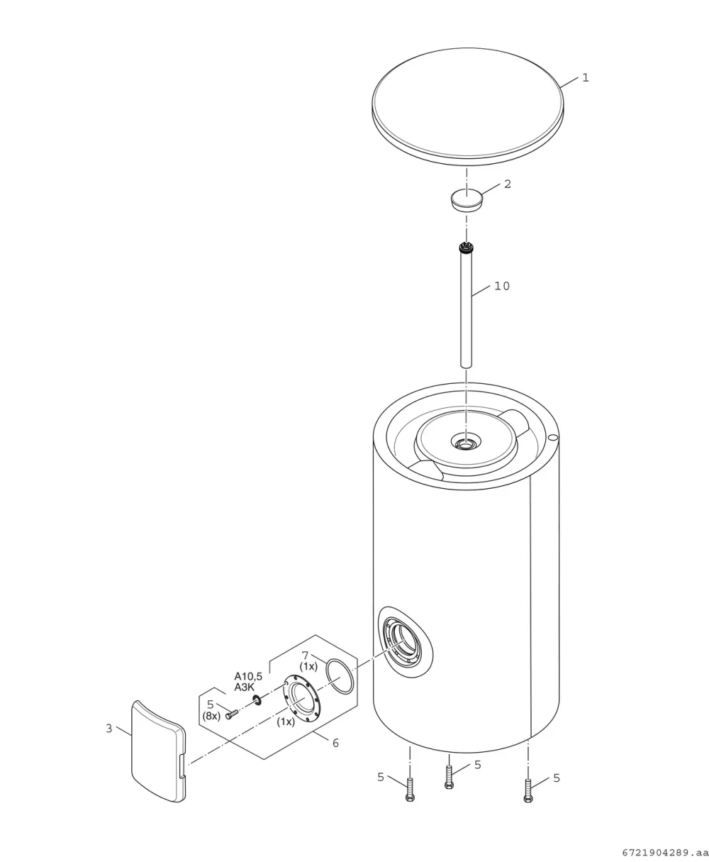 Speicher WP 180 P 1