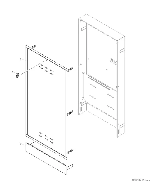 Unterputzschrank