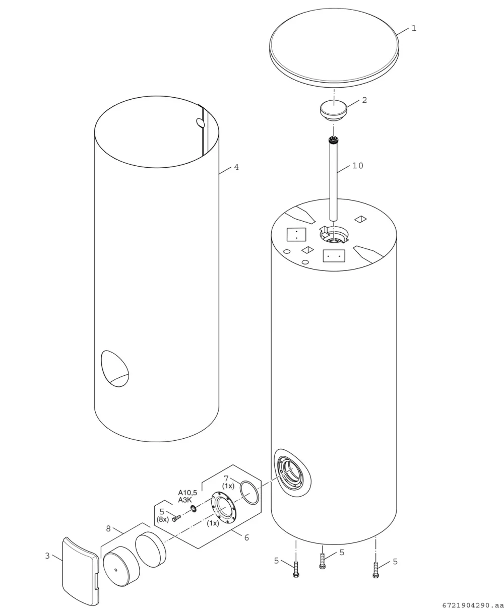 Speicher WP 300 P 1