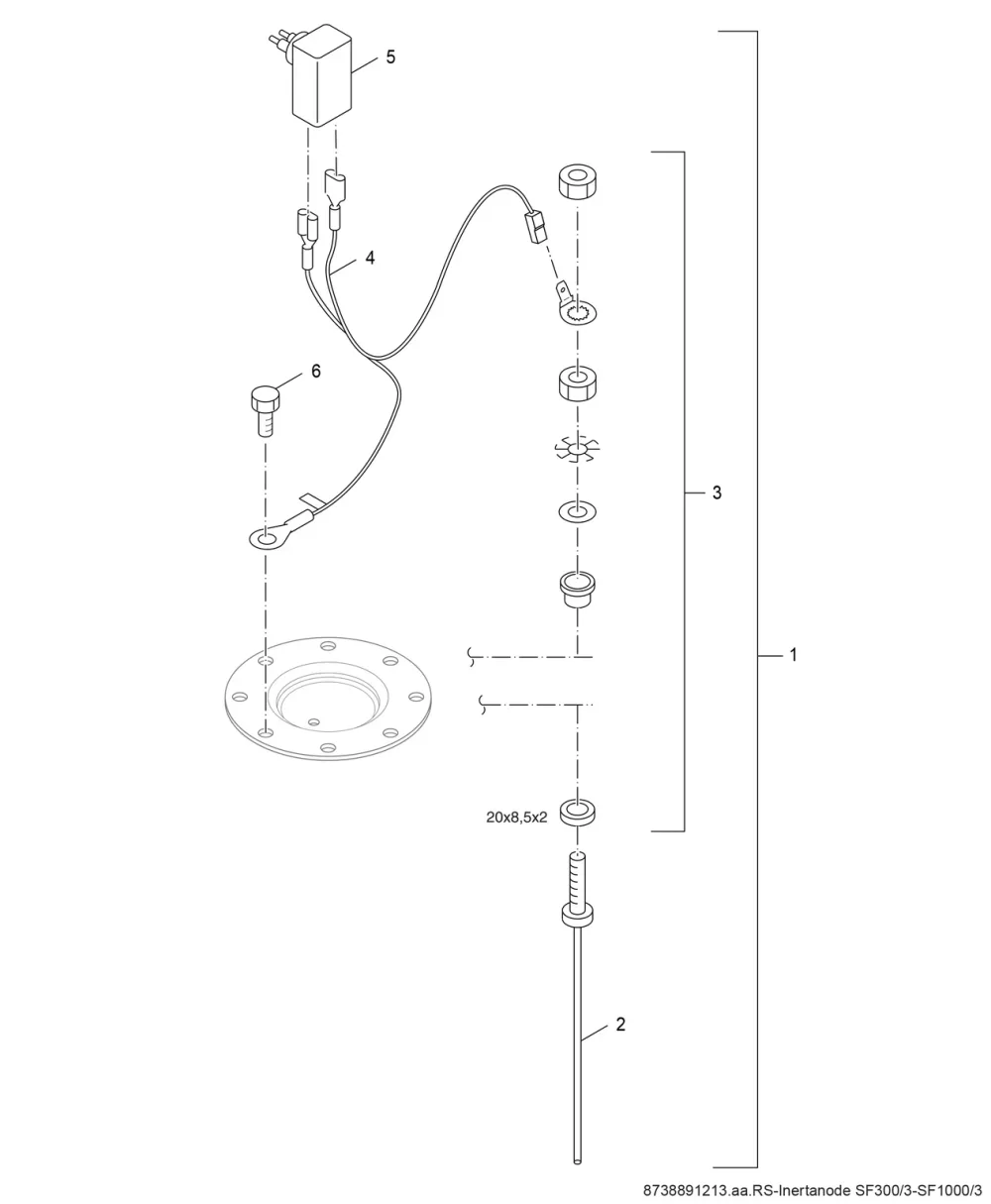Inertanode SF300/3-SF1000/3
