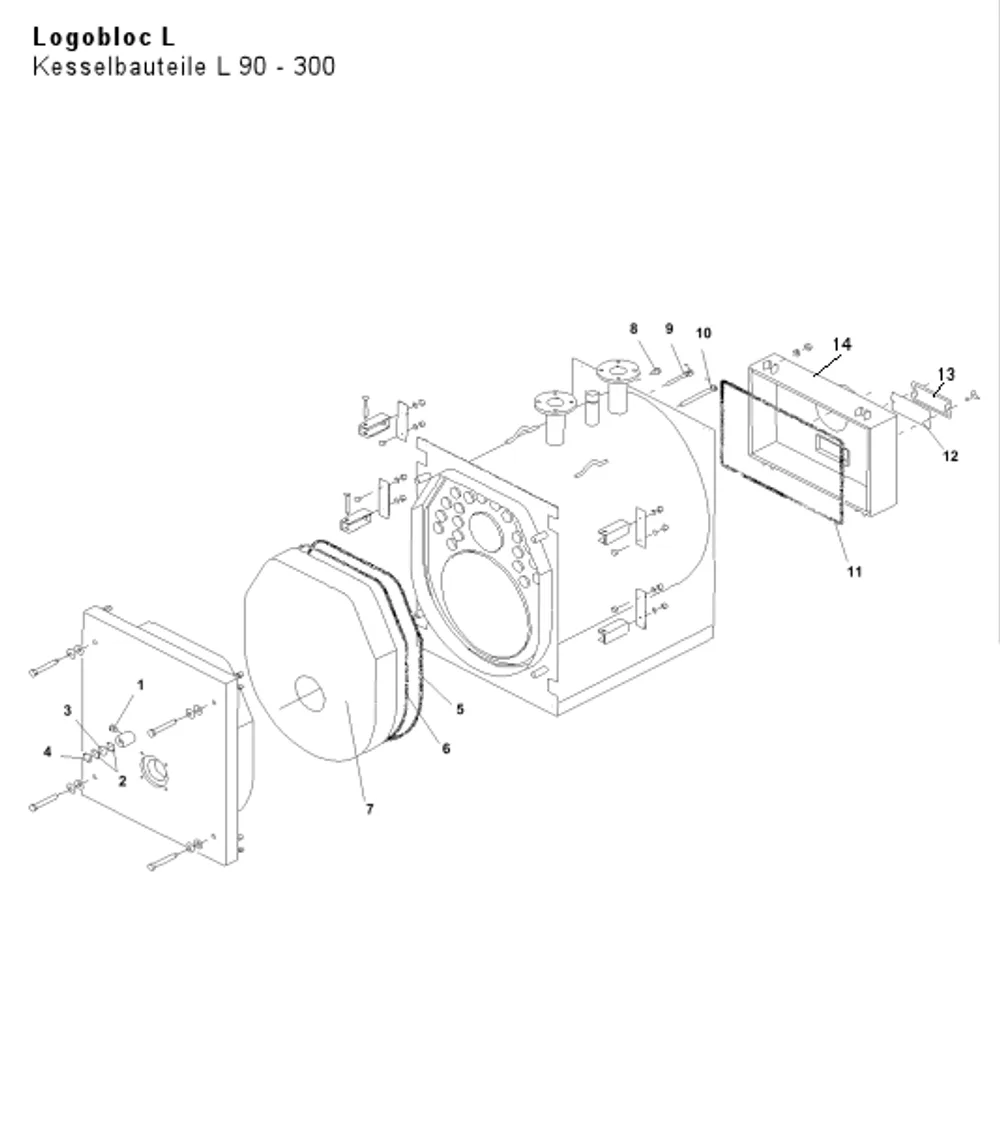 Kesselbauteile L 90 - 300