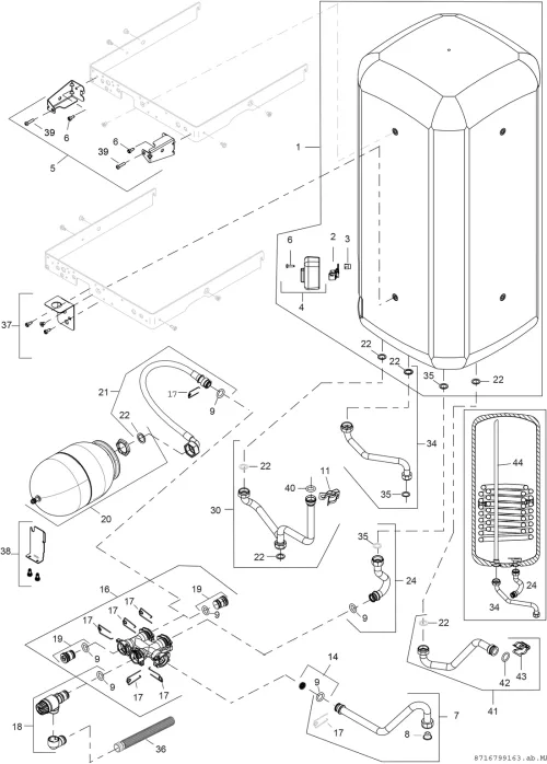Speicherbehälter 48 L