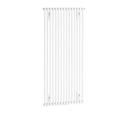 Weißer Kermi Bad- und Wohnheizkörper Pio, zweilagig, 900x804x64 mm, 1224 Watt.