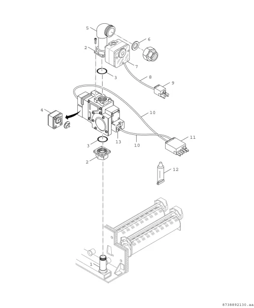 Armaturengruppe VR 4905 SG 91/94-V 10-32