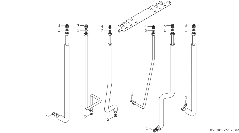 Anschluss-Set oben